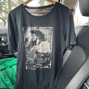 Black Graphic Tee - Classic Concert Shirt
